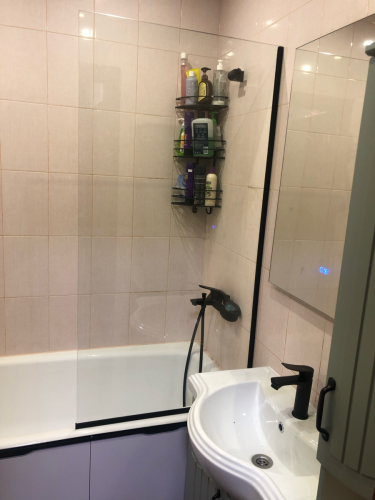 Установка ширмы на ванну шириной свыше 111 см