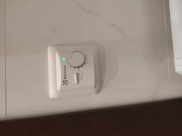 Установка терморегулятора