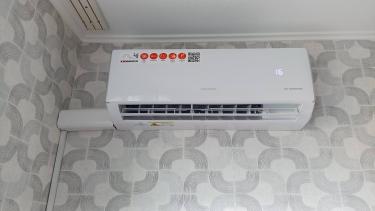 Установка сплит системы 7-9 kBTU (одноэтапный монтаж)