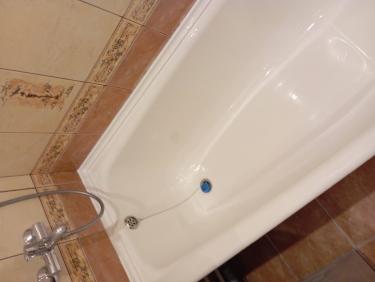 Реставрация ванны эмалью/жидким акрилом