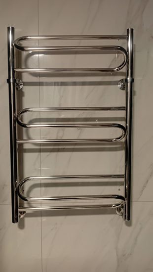 Монтаж водяного полотенцесушителя на готовую подводку (без подгонки)