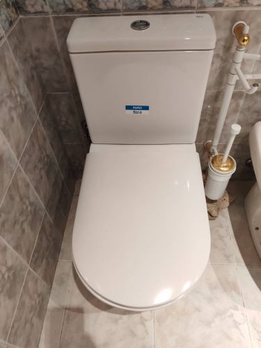 Установка напольного унитаза