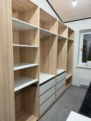 Сборка, установка и крепёж комода 4 ящика