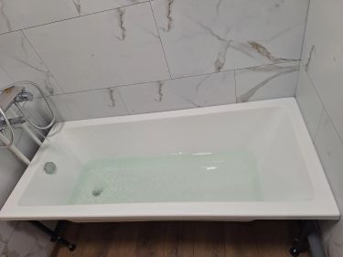 Установка акриловой/стальной ванны