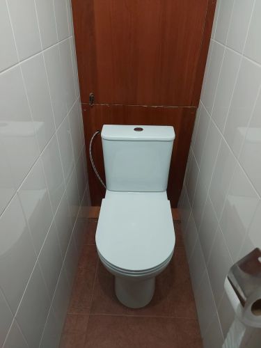 Установка напольного унитаза