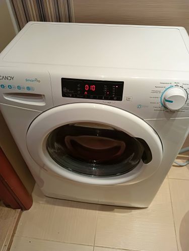 Установка отдельностоящей стиральной машины с подключением