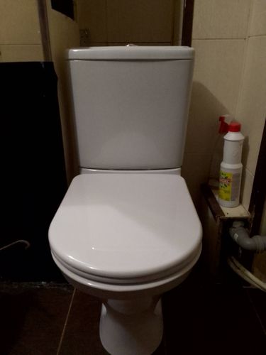 Установка напольного унитаза