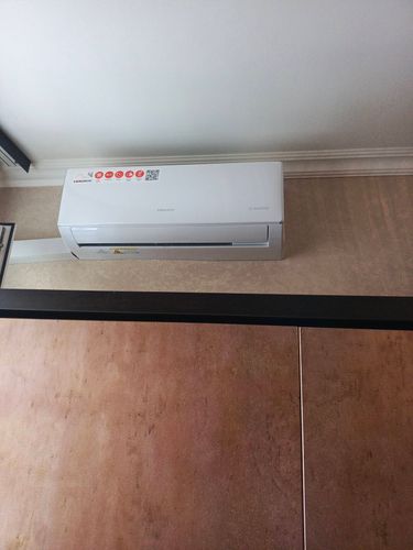 Установка сплит системы 7-9 kBTU (одноэтапный монтаж)