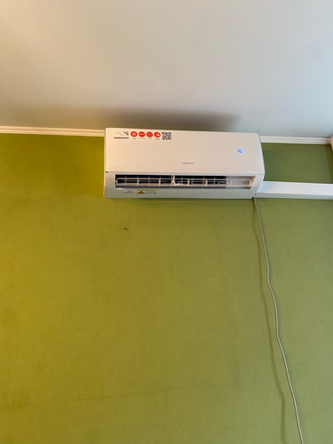 Установка сплит системы 7-9 kBTU (одноэтапный монтаж)