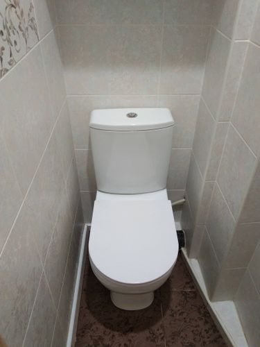 Установлено новое сантехническое оборудование, подключено к водопроводу и канализации, проверена герметичность соединений, проведена регулировка сливного механизма, выполнена уборка рабочего места.