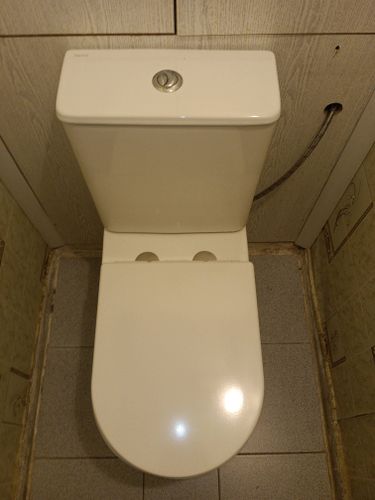 Установка напольного унитаза