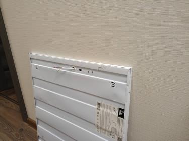 Демонтаж старого светильника