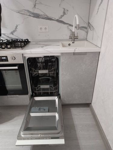 Установка посудомоечной машины с подключением