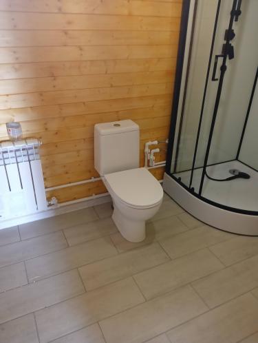 Установка отдельностоящей стиральной машины с подключением