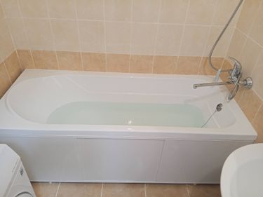 Установка акриловой/стальной ванны