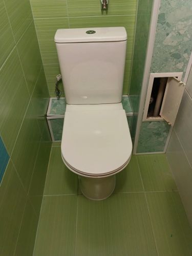 Установка напольного унитаза