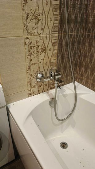 Установка смесителя (на готовые коммуникации)