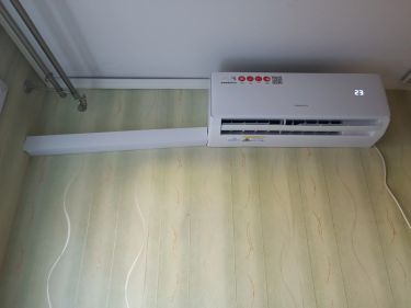 Установка сплит системы 7-9 kBTU (одноэтапный монтаж)