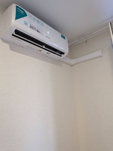 Установка сплит системы 7-9 kBTU (одноэтапный монтаж)