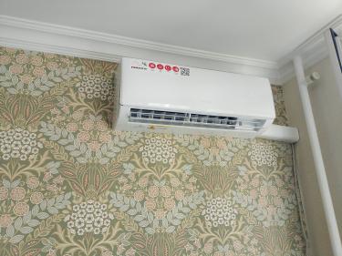 Установка сплит системы 7-9 kBTU (одноэтапный монтаж)