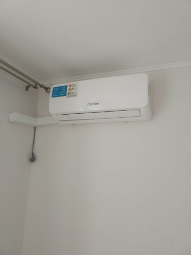 Установка сплит системы 7-9 kBTU (одноэтапный монтаж)