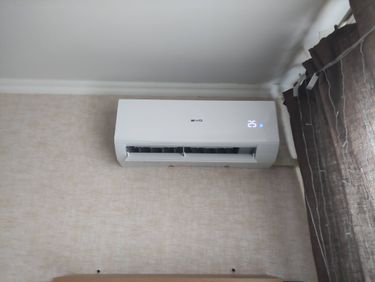 Установка сплит системы 7-9 kBTU (одноэтапный монтаж)