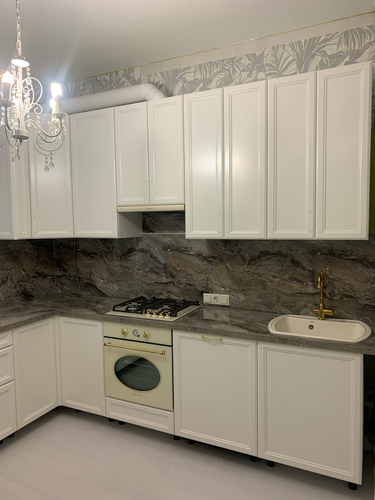 Сборка и установка проектной кухни под ключ Уменьшение глубины/высоты/ширины шкафов/фасадов/фальшпанелей