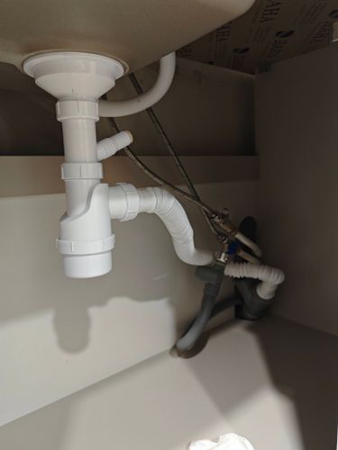 Устранение течи в доступном месте