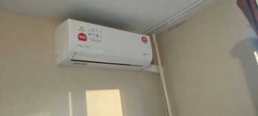 Установка сплит системы 7-9 kBTU (одноэтапный монтаж)