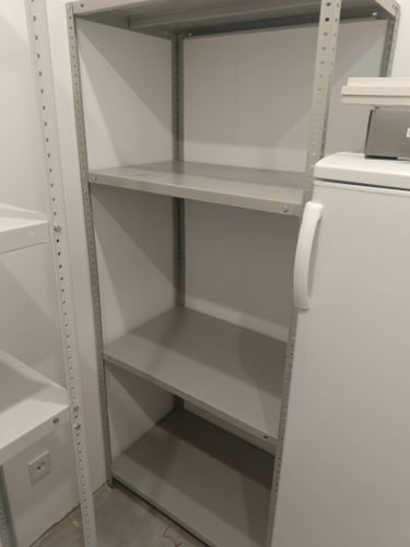 Сборка металлического стеллажа