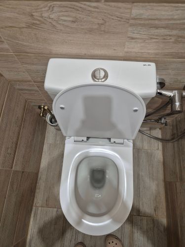 Установка напольного унитаза