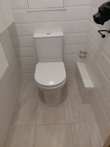 Установка напольного унитаза