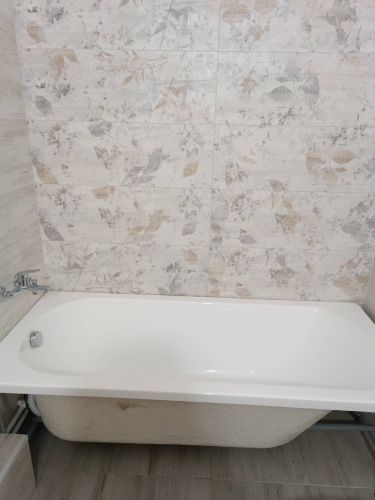 Установка акриловой/стальной ванны