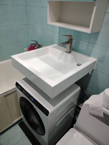 Установка раковины на кронштейнах