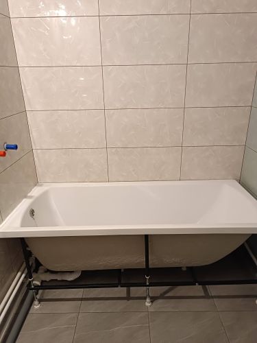 Установка акриловой/стальной ванны