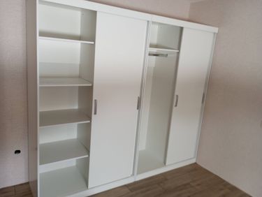 Сборка двухдверного шкафа-купе