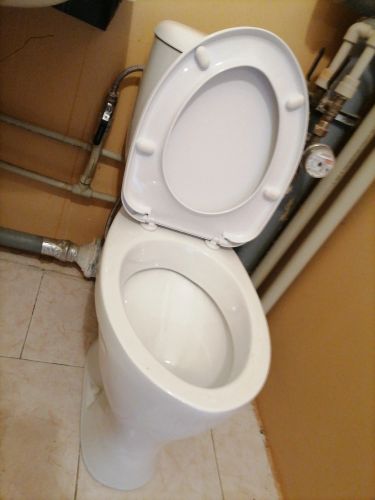 Установка напольного унитаза
