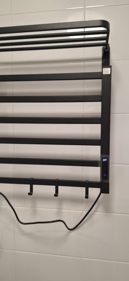 Монтаж электрического полотенцесушителя