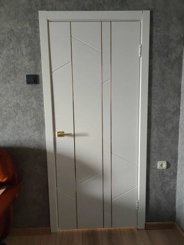 Установка дверного наличника
