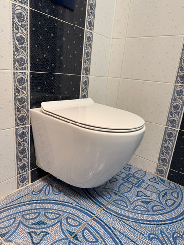 Установка напольного унитаза