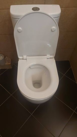 Установка напольного унитаза