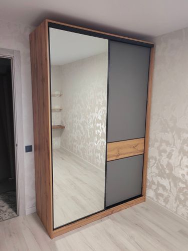 Сборка двухдверного шкафа-купе