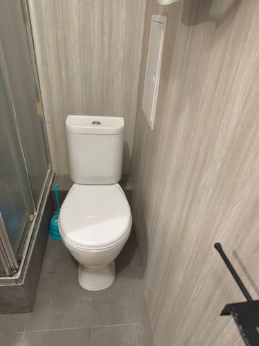 Установка напольного унитаза