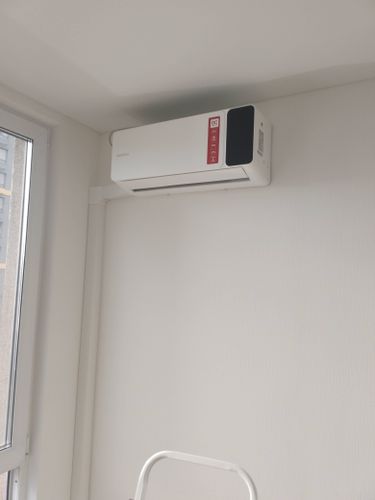 Установка сплит системы 7-9 kBTU (одноэтапный монтаж)