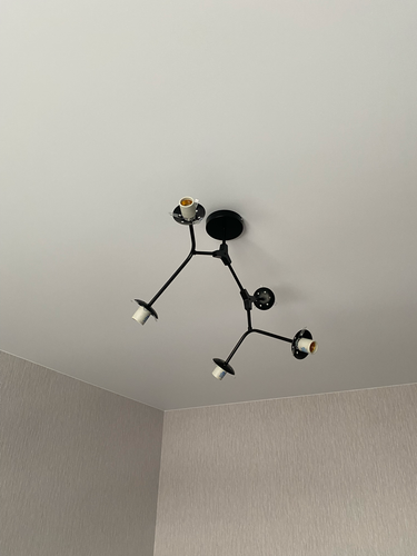 Монтаж и подключение настенно-потолочного светильника