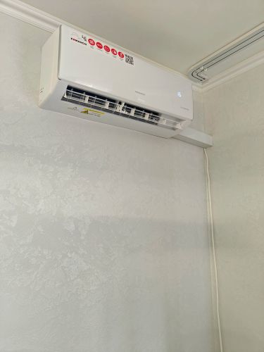 Установка сплит системы 7-9 kBTU (одноэтапный монтаж)