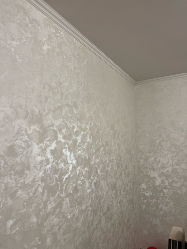 Поклейка флизелиновых /виниловых обоев свыше 40 кв.м