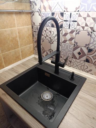 Установка и подключение врезной мойки Установка и подключение смесителя Установка и подключение крана и фильтра для питьевой воды