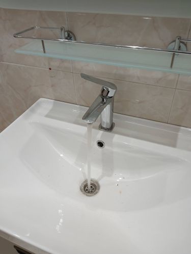 Установка смесителя (на готовые коммуникации)