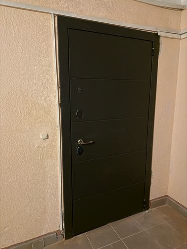 Установка входной двери весом до 95 кг